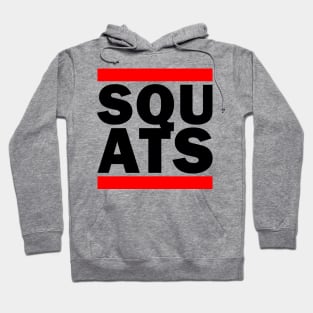 Squats Gym Parody Shirt (For Light Colors) Hoodie